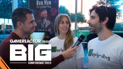 Keplerians on Evil Nun for PC and other horror at BIG Conference (ケプラーが PC 用の邪悪な尼僧と BIG Conference で他の恐怖を語る)