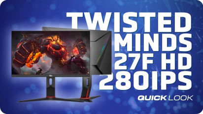 Twisted Minds 27FHD280IPS (Quick Look) - フラット&ワイルド
