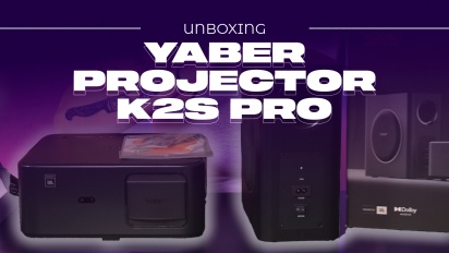 Yaber Projector K2s Pro - 箱を開ける