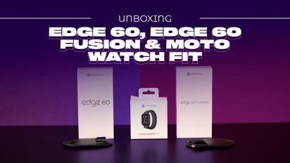 Motorola Edge 60, Edge 60 Fusion, and Watch Fit - 開梱