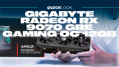 Gigabyte Radeon RX 9070 GRE Gaming OC 12G (Quick Look) - スーパーパワードビジュアル