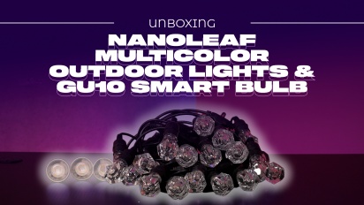 Nanoleaf Matter Multicolour Outdoor Lights & GU10 Smart Bulb - 開梱