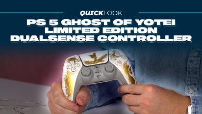 Ghost of Yotei 限定版 DualSense コントローラー (クイックルック) - サムライのためのアクセサリー
