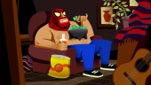 Guacamelee! 2 - Shirtless Arachnid Person Costume