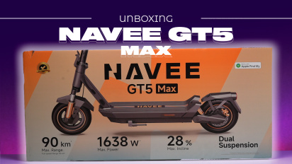 Navee GT5 Max Urban Electric Scooter - アンボクシング