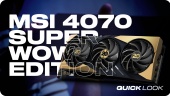 MSI GeForce RTX 4070 Super 12G Gaming Slim World of Warcraft Edition (Quick Look) - Marking 20 Years of Blizzard's MMORPG