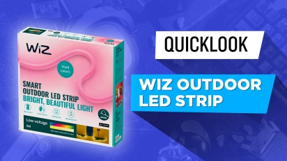Wiz Connected Outdoor LED Light Strip (Quick Look) - 屋外の雰囲気