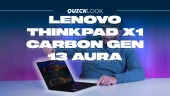 Lenovo ThinkPad X1 Carbon Gen 13 Aura (Quick Look) - AI 革命的なラップトップ