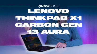 Lenovo ThinkPad X1 Carbon Gen 13 Aura (Quick Look) - AI 革命的なラップトップ