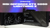MSI GeForce RTX 5090 Lightning Z アンボクシング