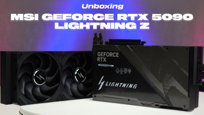 MSI GeForce RTX 5090 Lightning Z アンボクシング