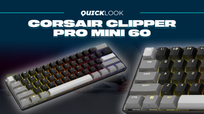 Corsair Clipper Pro Mini 60 (Quick Look) - プロ機能、小型フォームファクター