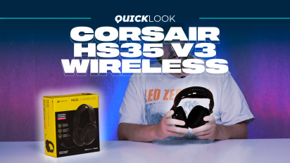 Corsair HS35 v3 Wireless Gaming Headset (Quick Look) - 強化された快適さ