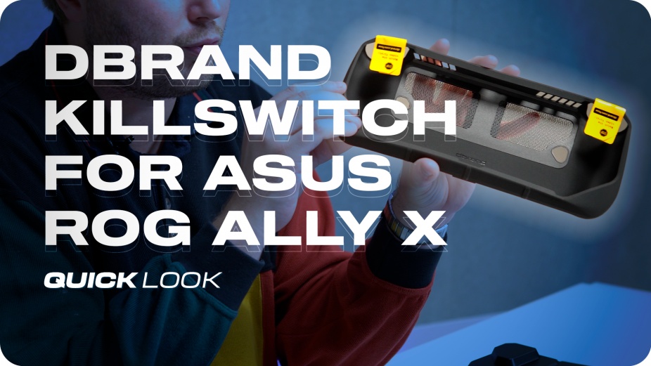 dbrand Killswitch for Asus ROG Ally X (Quick Look) - 正確な保護