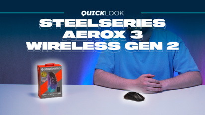 SteelSeries Aerox 3 Wireless Gen 2 (ちらっと見て)- ややこしい名前だけど、とても有能なネズミだ