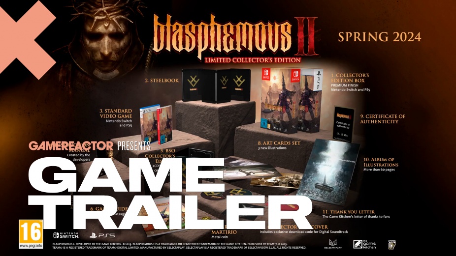 2024年に発売予定のBlasphemous II のコレクターズエディションは