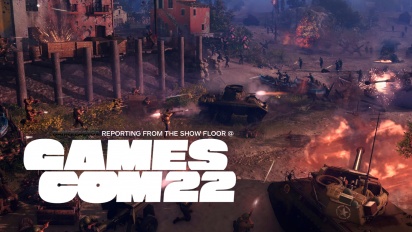 Company of Heroes 3 (Gamescom 2022) – スティーブ・メレが地中海でのレリックの戦略を復活させる